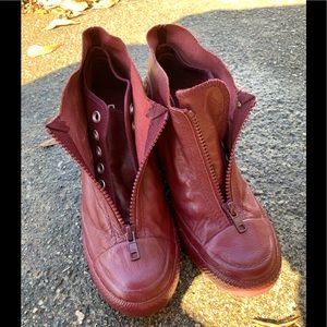 Converse wedge heels.